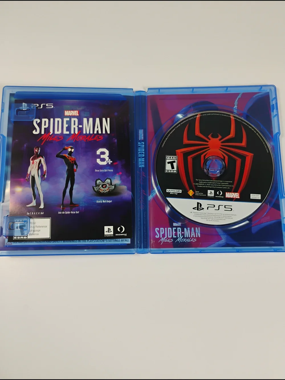 Sony Spider-Man: Miles Morales - Black & Red Cover (PS5)